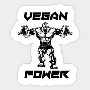 Vegan Power Sticker